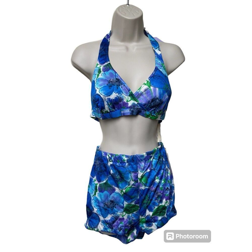 Vintage Sirena Retro Bikini Swimsuit Women’s Size 14 Pinup‎ - Picture 2 of 14